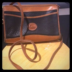 Vintage Dooney & Bourke Leather Crossbody Bag